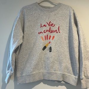 Gray H&M sweatshirt